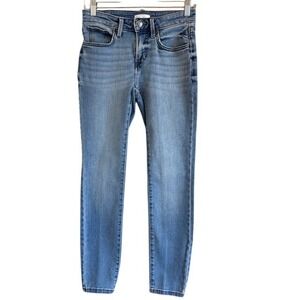 LC Lauren Conrad Women's Mid Rise Skinny Ankle Stretch Jeans 0
